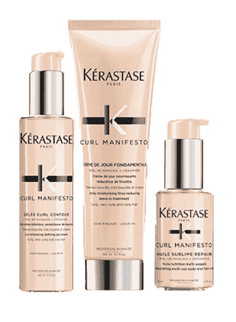 CURL MANIFESTO SET FOR STYLING CURLY TO COILY HAIR