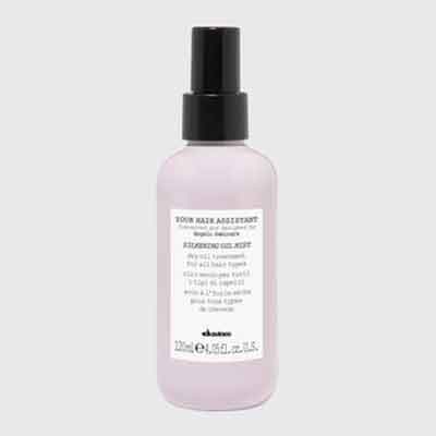 Silkening oil mist