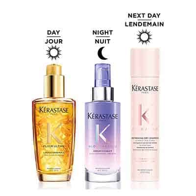 KIT DE SOINS POUR CHEVEUX BLONDS DU JOUR, DE LA NUIT ET DU LENDEMAIN at Salon Deauville Montreal