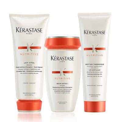 NUTRITIVE DRY HAIR SET at Salon Deauville Montreal